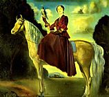 Equestrian Fantasy - Portrait of Lady Dunn